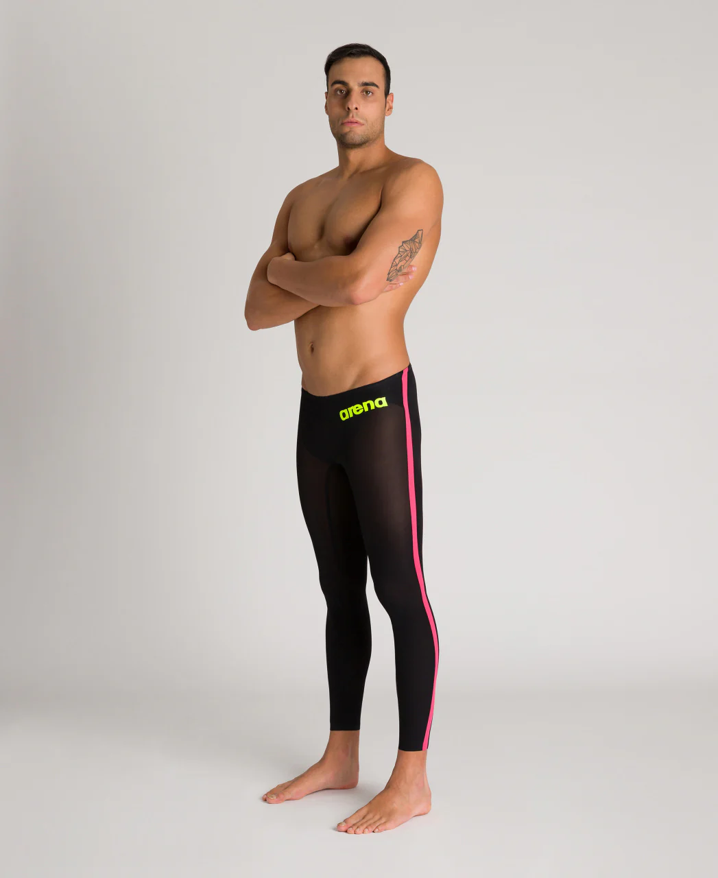 Pantalones Largos  R-EVO+  Hombre Aguas Abiertas  - Negro/Fluor - Image 3