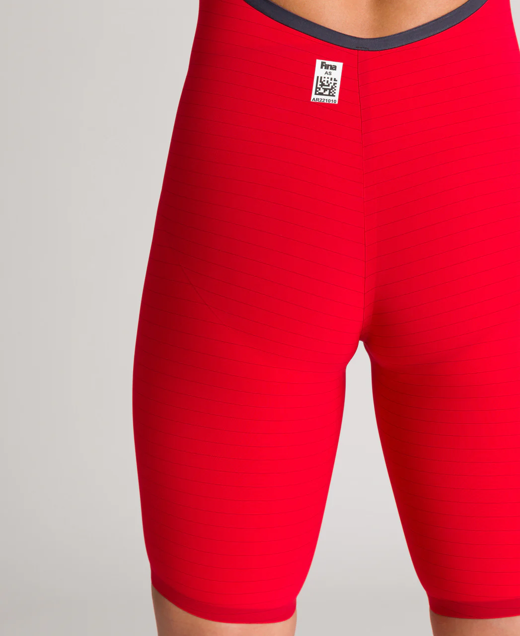 arena Powerskin Carbon Air2 Mujer Kneeskin  Espalda Abierta  - Rojo - Image 6