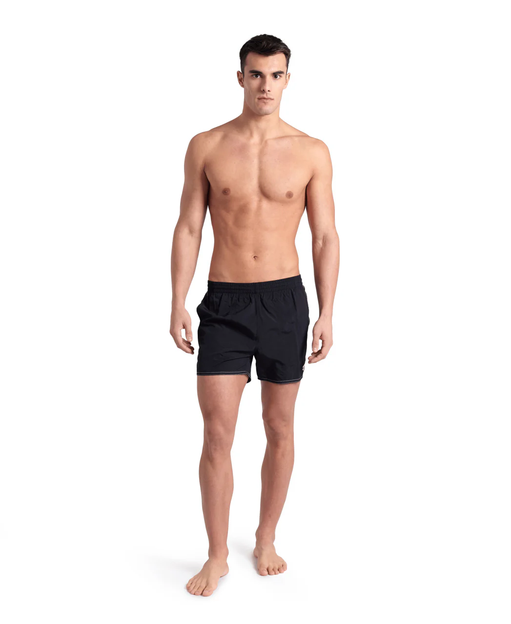 Bañador short arena para hombre Bywayx R - Blanco Negro - Image 5