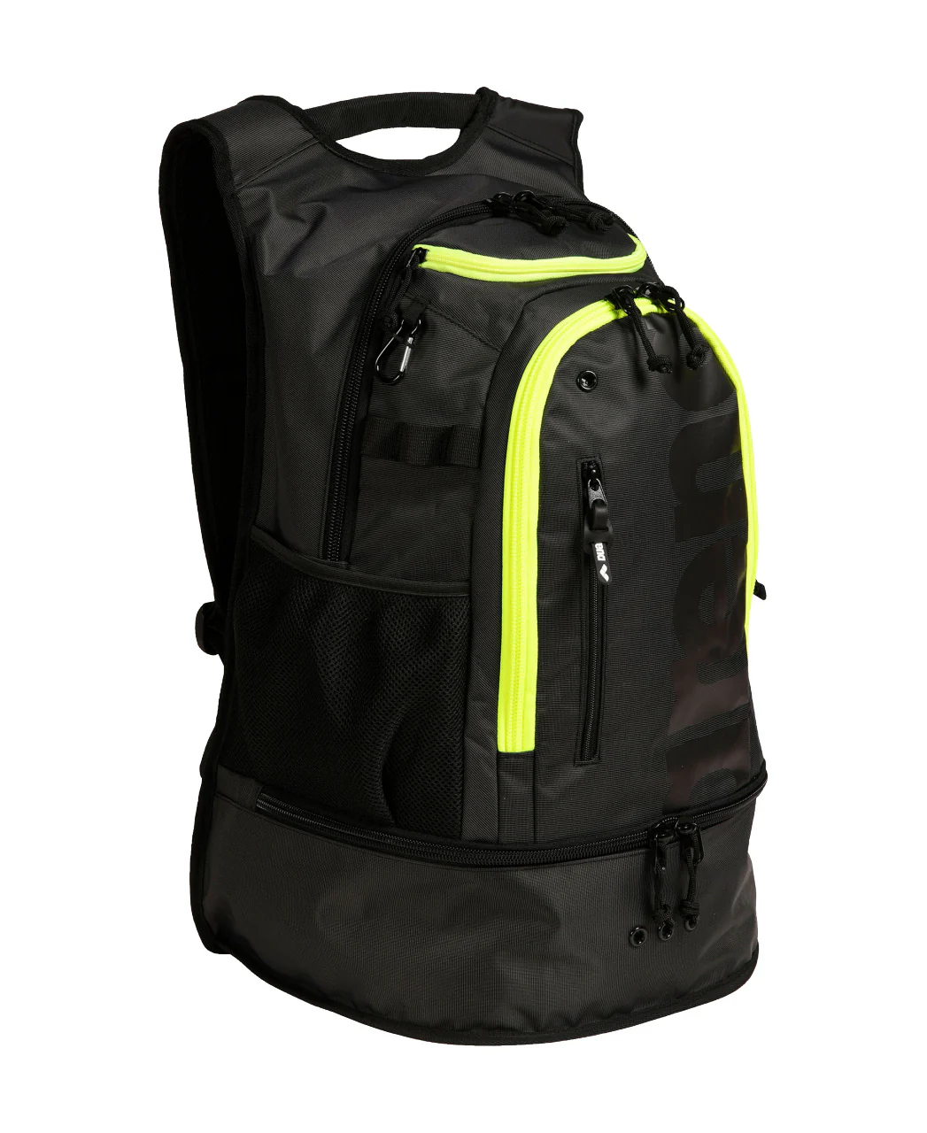 Mochila de natación deportiva arena 40L Fastpack 3.0 - Carbón Oscuro/Neón - Image 6