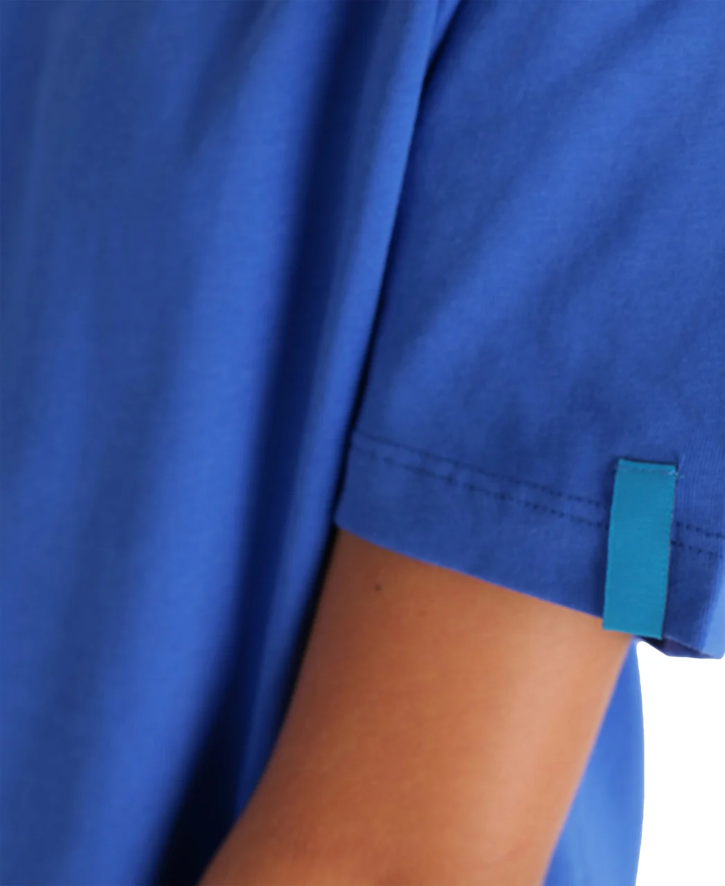 Camiseta Deportiva Jr Team T-Shirt Panel - Azul - Image 6