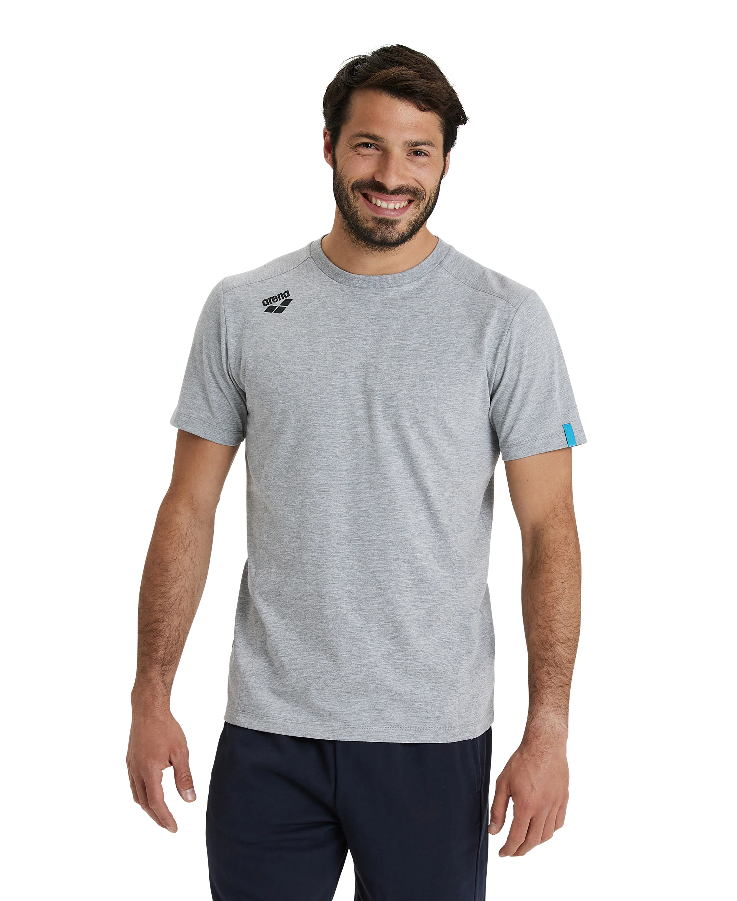 Camiseta Team T-Shirt Panel - Gris medio - Image 7