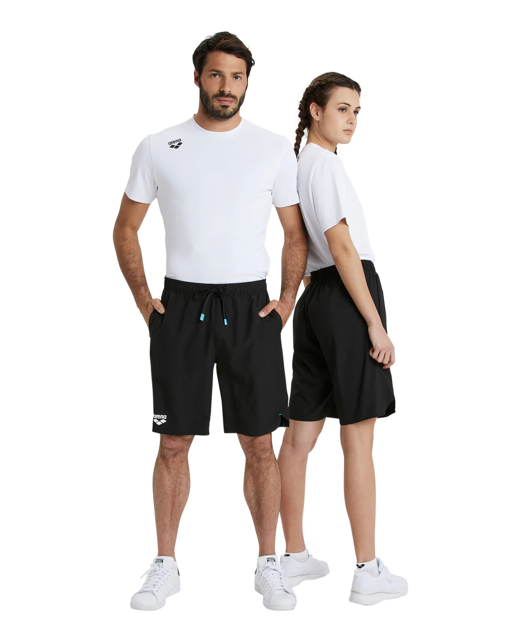 Pantalon Team Bermuda Panel - Negro - Image 7