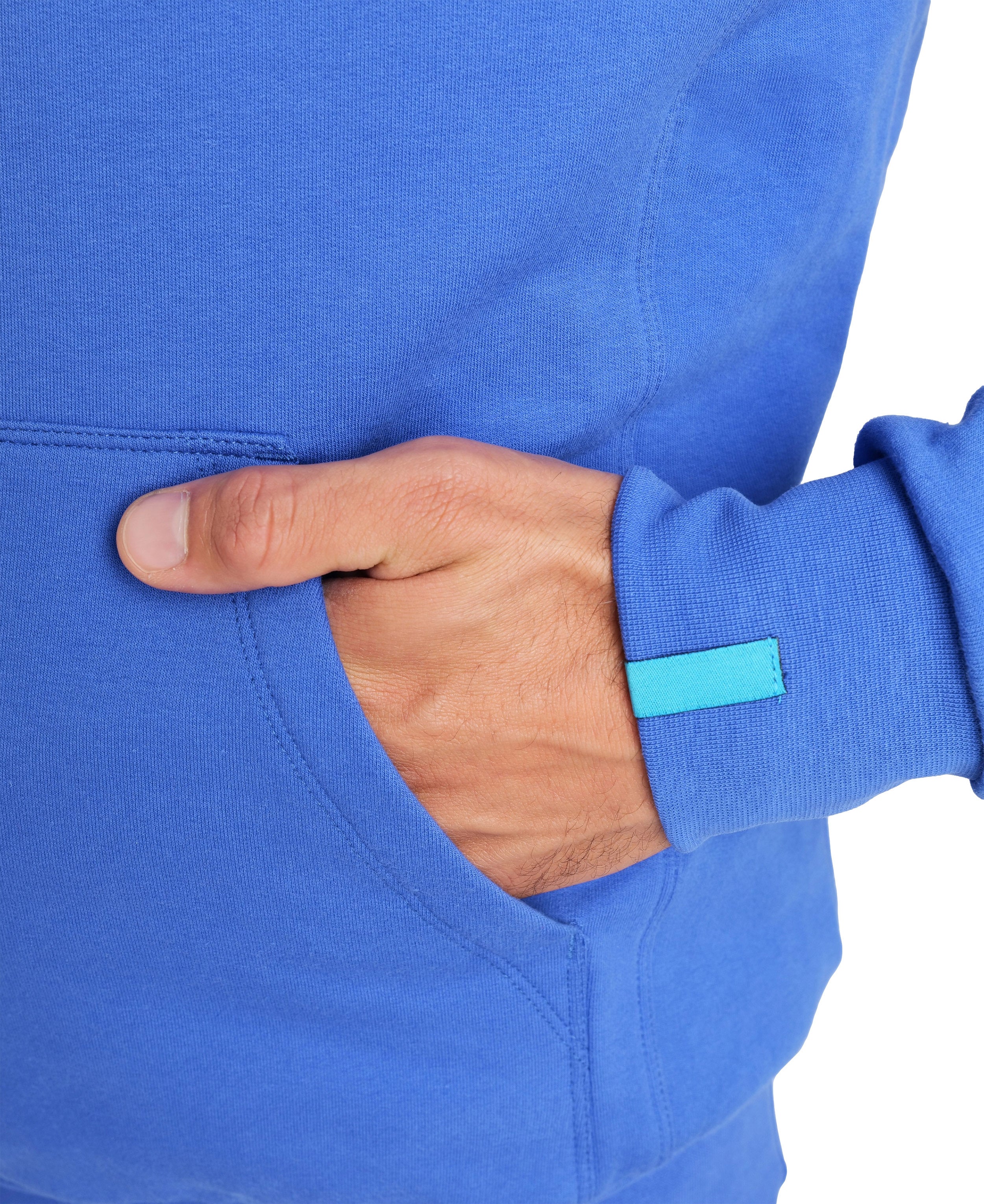 Sudadera Team Hooded Sweat Panel - Azul - Image 5