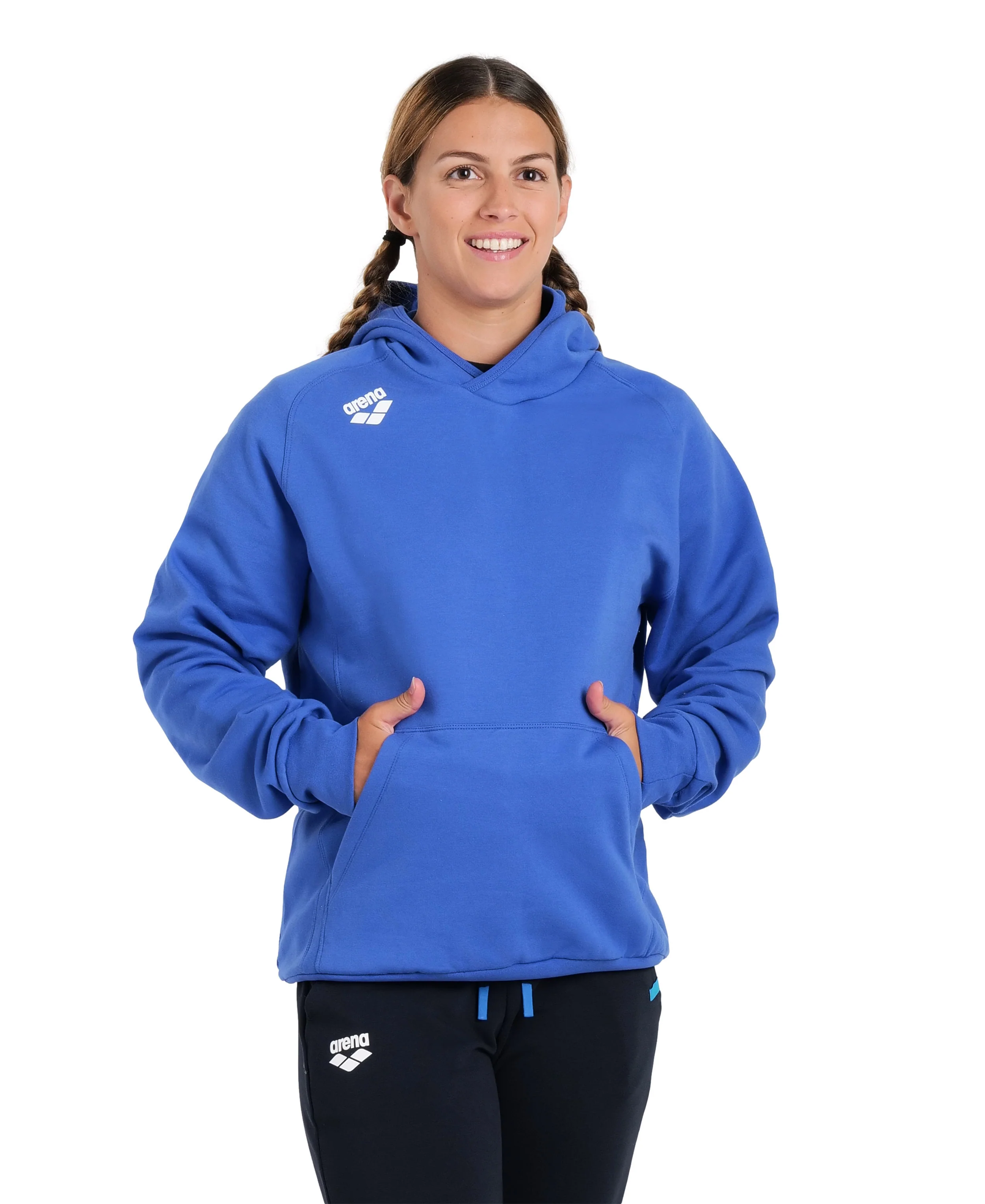 Sudadera Team Hooded Sweat Panel - Azul - Image 7